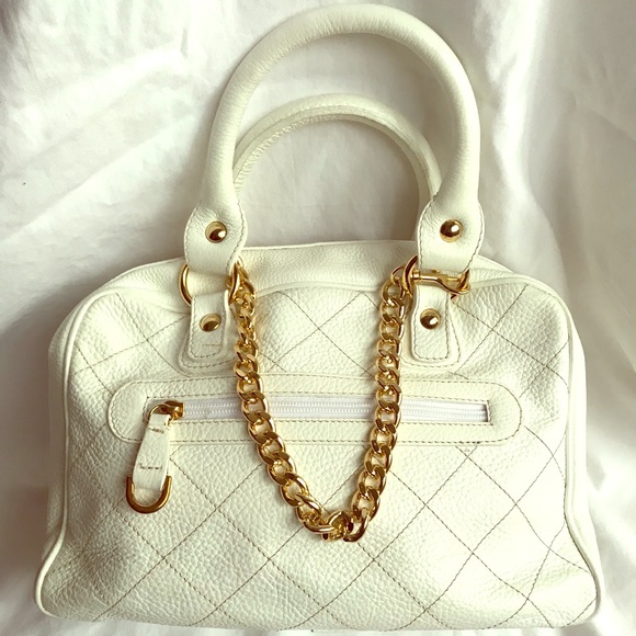 Guia’s Handbags - Beautiful Italian White leather tote. Guia’s Handbags - Beautiful Italian White leather tote.